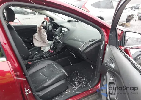 2017 Ford Focus Titanium from USA, damaged, VIN 1FADP3J25HL218868